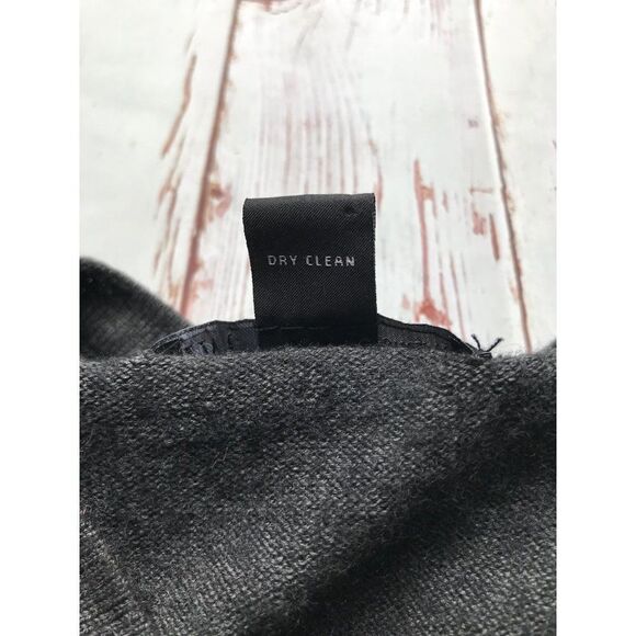 INC Gray Long Sleeve Marino Wool Blend Argyle Sweater Size X-Large - Picture 7 of 7